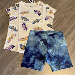 Old Navy Toddler Girls Butterfly Outfit- SZ 3T
